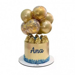 Topper BALL BALLONS Tortenaufleger
