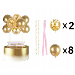Topper BALL BALLONS Tortenaufleger Topper BALL BALLONS Tortenaufleger