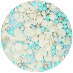Posypka MAKARONIKI SREBRNE 300 g Decor