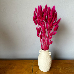 Getrocknete Blumen Kuchendekoration Dosen LAGURUS hell lila 35 Getrocknete Blumen Kuchendekoration Dosen LAGURUS hell lila 35
