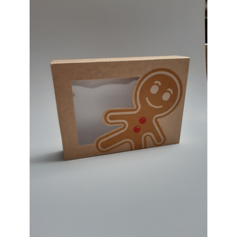 Opakowanie Śnieżynki 25x15 cm na ciasto, ciasteczka