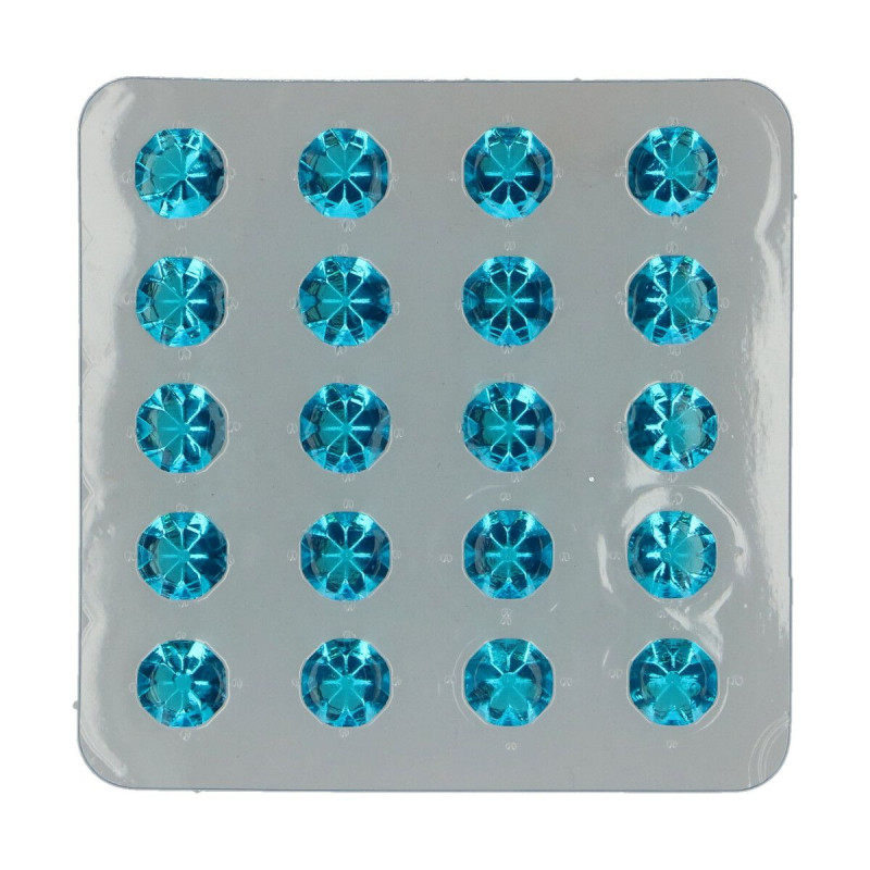 Edible diamonds TRANSlucent 10 mm 20 pcs Edible diamonds TRANSlucent 10 mm 20 pcs