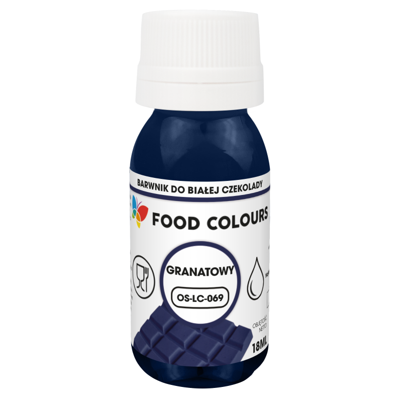 Barwnik olejowy Food Colours 18ml Granatowy