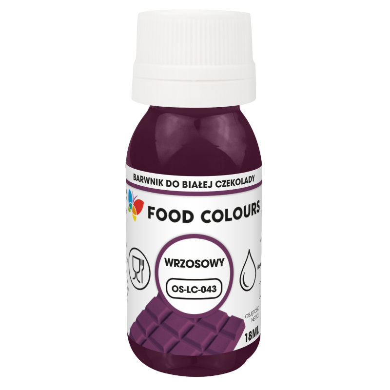 Barwnik olejowy Food Colours 18ml Wrzosowy