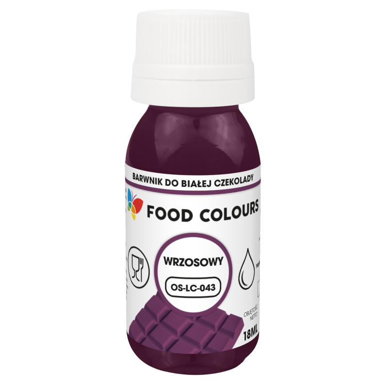 Food Colours olejové farbivo 18ml Heather