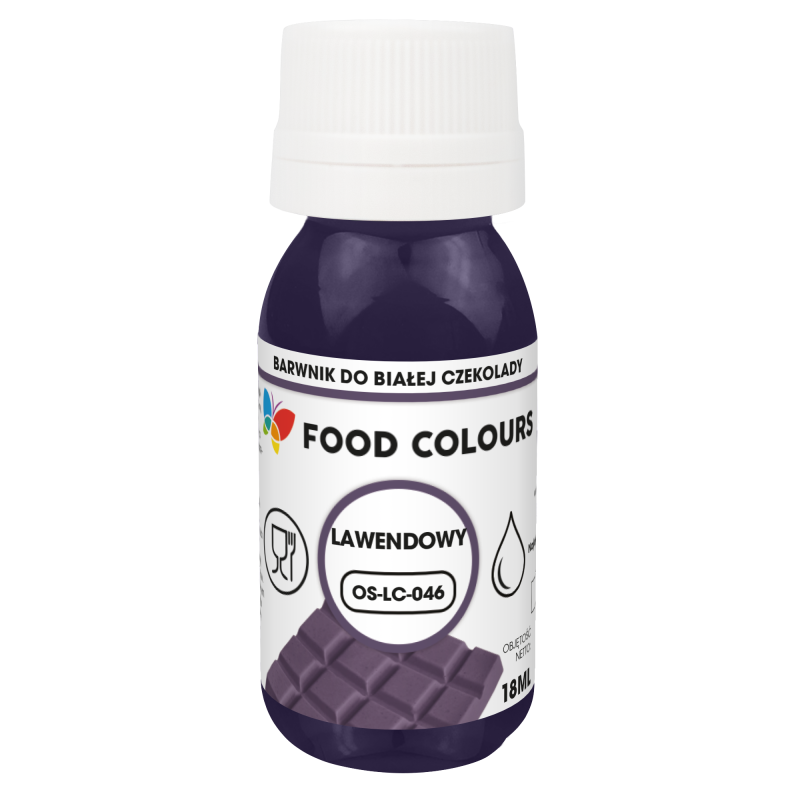 Barwnik olejowy Food Colours 18ml Lawendowy