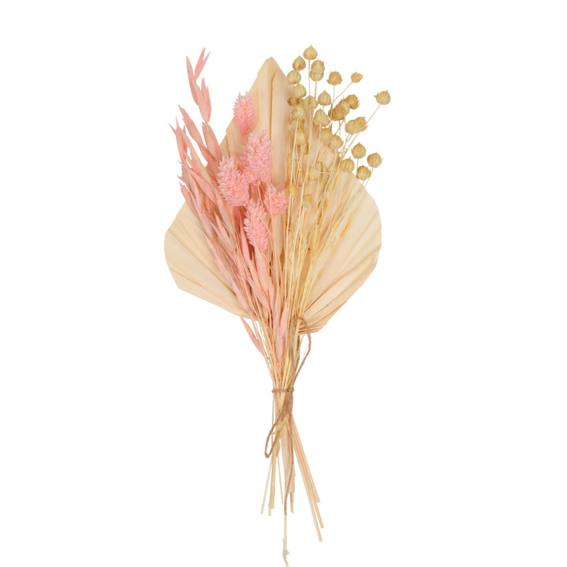 Topper ze sušených květin Dekorace na dort Dried BLUSH