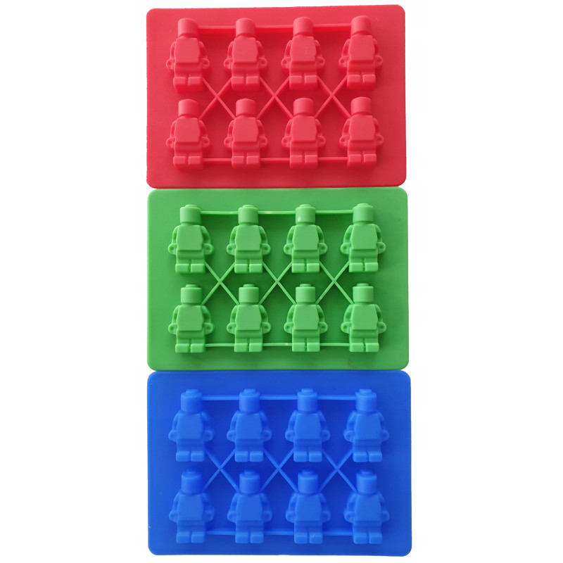 Silicone mould AM LEGO CLOCKS Puder Cukier