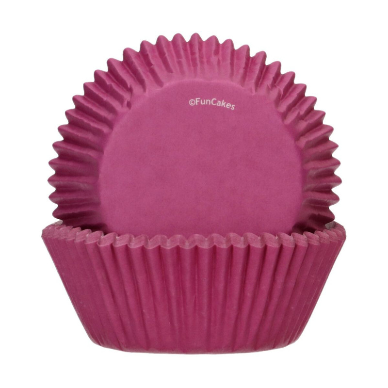 FC muffinpapír 48 db FUKSZIA sötét rózsaszín