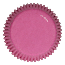 Papilotki Wilton 75 szt CZERWONE W KROPKI