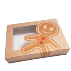 Opakowanie CIASTEK OKNO 25x19x5 cm pudełko świąteczne