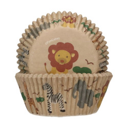 Papilotki Wilton 75 szt CZERWONE W KROPKI