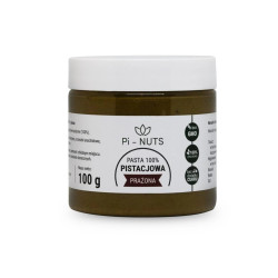 Pasta PISTACJOWA Pi-Nuts 100% Pistacja 100 g Prażona