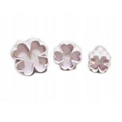 Culpitt stamping punches 4 pcs. Blossom flowers