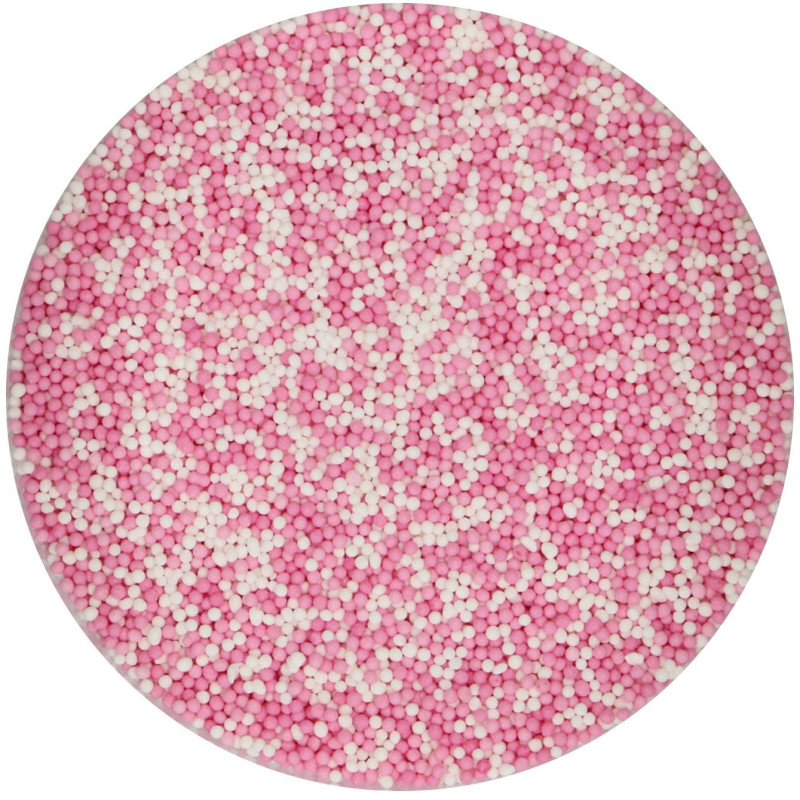 Fun Cakes sprinkles 80 g nonpareils Pink Baby Pink