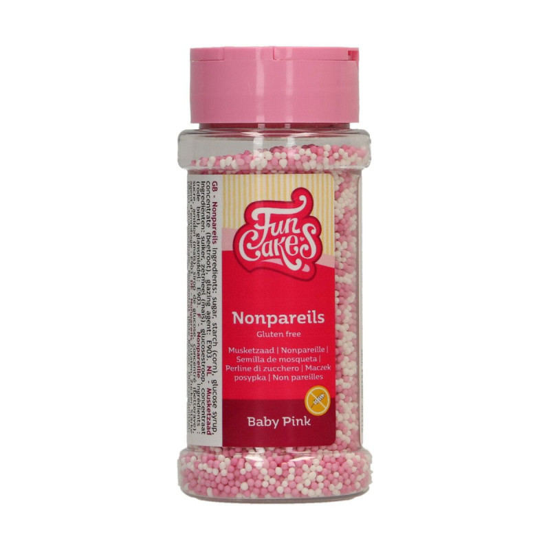 Posypky Fun Cakes 80 g ružová, detská ružová