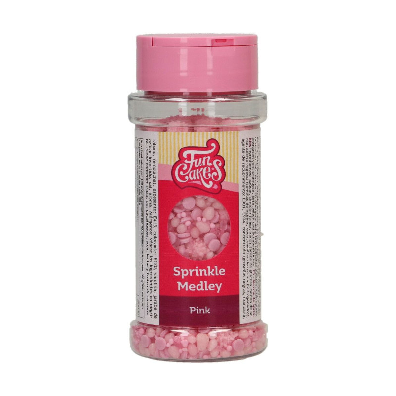 Posypka FC Miks Różowy Pink