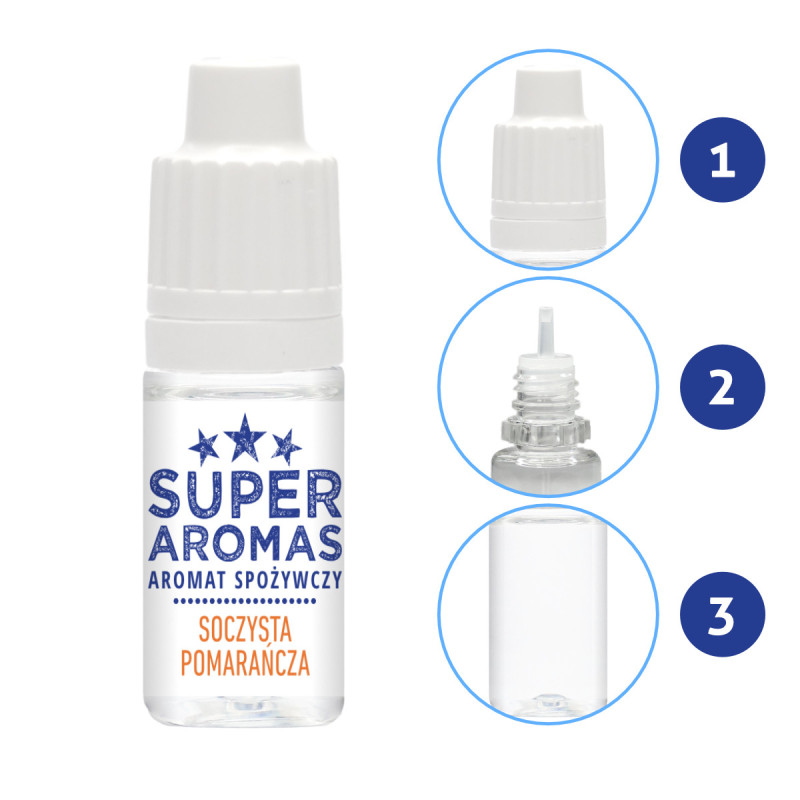 Sobucky aroma JUICY POMERANČ 10 ml