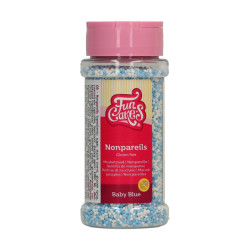 Fun Cakes sprinkles 80 g nonpareils Blue Baby Blue