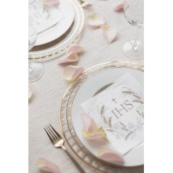 Serwetki Komunia Święta 12 szt. IHS