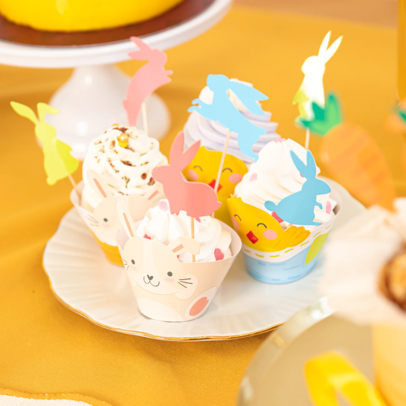 Oster-Cupcake-Förmchen, 4 Stück.