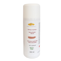 bársonyhatású spray Polmarkus Tejcsokoládé 400ml