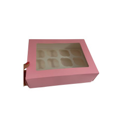 Packung für 12 Cupcakes WHITE 28x28 x 5 Stück. Packung für 12 Cupcakes WHITE 28x28 x 5 Stück.