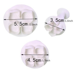 Culpitt stamping punches 4 pcs. Blossom flowers