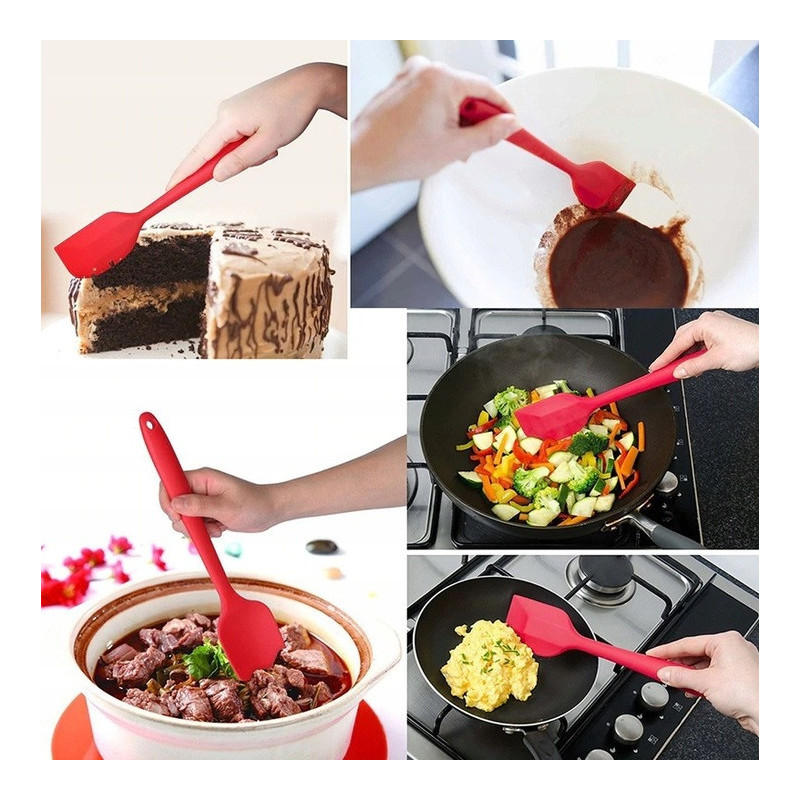 Silikonová stěrka 29 cm lžíce