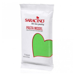 Masa do modelowania figurek ZIELONA JASNA 1 kg Saracino