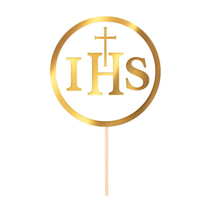 Украшение для торта "Причастие" IHS, 13 см.