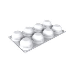 Forma silikonowa 3D Silikomart KIKU 70 8 gniazd monoporcje