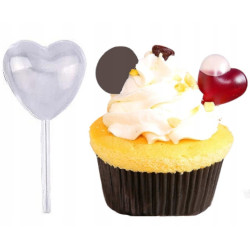 Pipetki do deserów SERCE 4 ml x 20 szt. pipety