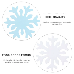 Wafer snowflakes 5 cm 240 pcs. in a box