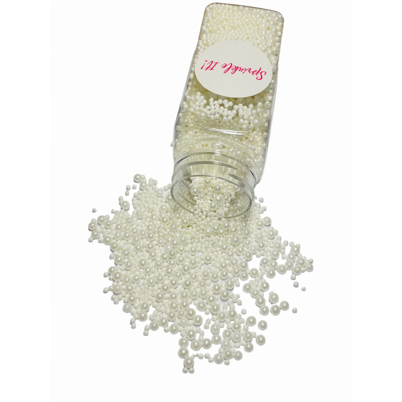 Біла посипка Sprinkle It! White Rain 100 г
