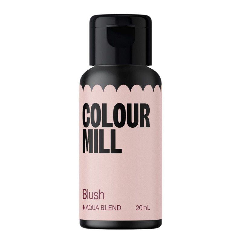Barwnik Colour Mill Aqua Blend 20ml do lukru, bez, makaroników BLUSH