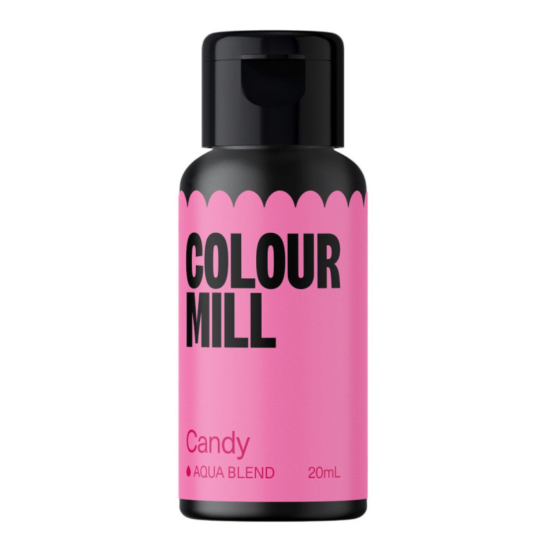 Barwnik Colour Mill Aqua Blend 20ml do lukru, bez, makaroników CANDY