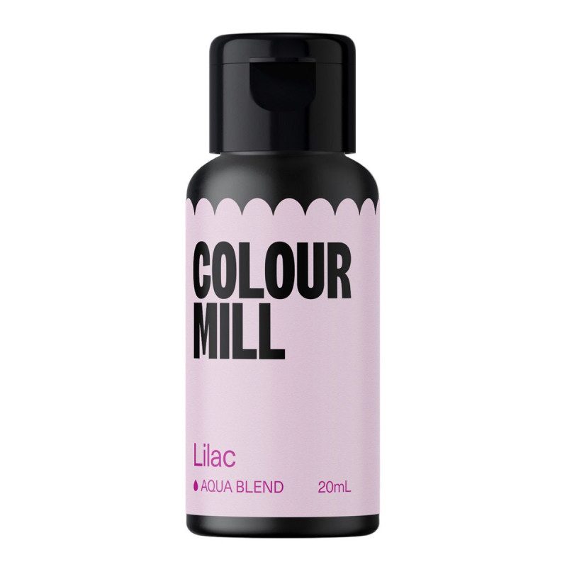Barwnik Colour Mill Aqua Blend 20ml do lukru, bez, makaroników LILAC