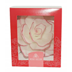 Ostyavirág Pastella Rose 12 cm rózsaszín szegéllyel