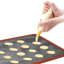 Perforierte Matte für Eclairs, Puffs Silikomart Perforierte Matte für Eclairs, Puffs Silikomart
