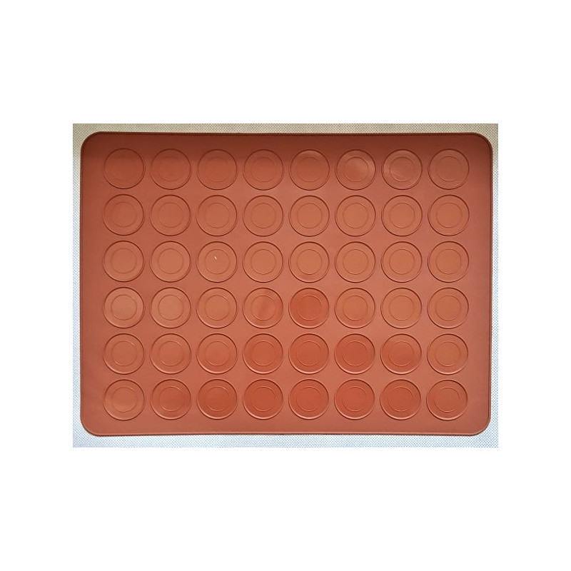 Silikonmatte für Macarons 48 Stück. Macarons