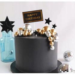 Topper BALL BALLONS Tortenaufleger