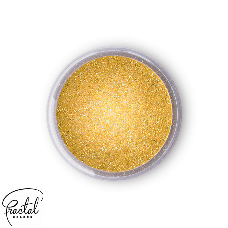 Barwnik pyłkowy PERŁOWY Fractal SPARKLING GOLD E171