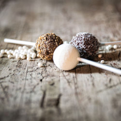 PC lollipop sticks 15 cm - 100 paper pcs