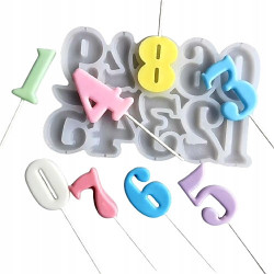 Silicone mold for CYFRA lollipops