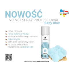 SUEDE spray FC BABY BLUE 250ml Blue