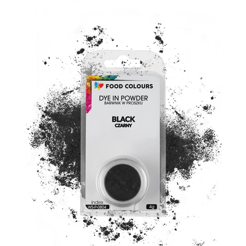 Práškové barvivo FC ČERNÉ 4g