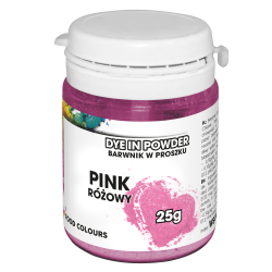 Пищевой краситель порошковый FC RÓŻOWY 25g