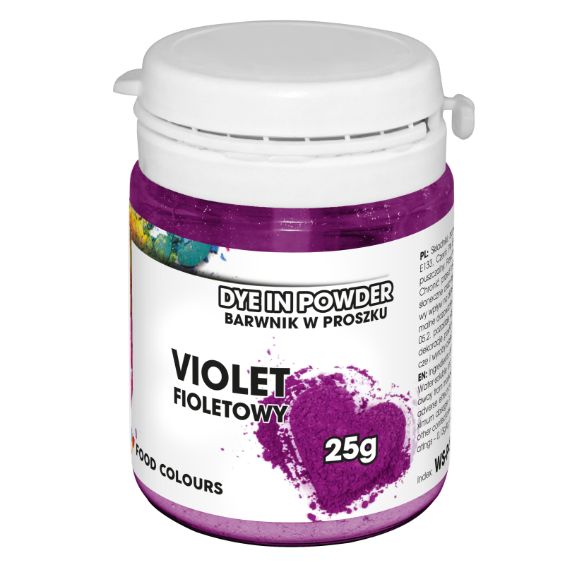 Lebensmittelfarbpulver PURPLE 25 g Lebensmittelfarben