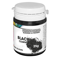Food Colours Pulverfarbe schwarz 25g